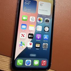 iPhone XR Blue Unlocked with 64GB