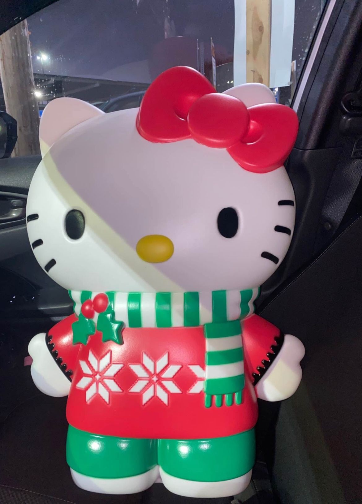 27 Inch Hello kitty Christmas Blow Mold