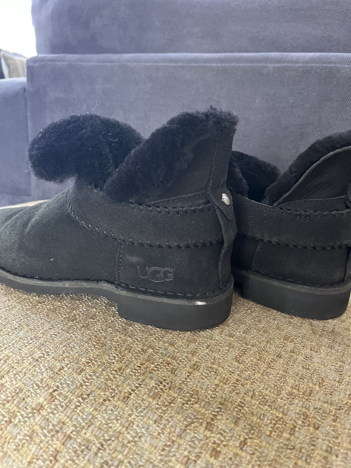 UGG Lined Booties-size 7