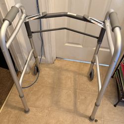 Walker with wheels 