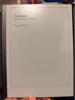 Remarkable 2 paper tablet