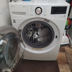 LG Thin Q Front Load Washer & Dryer