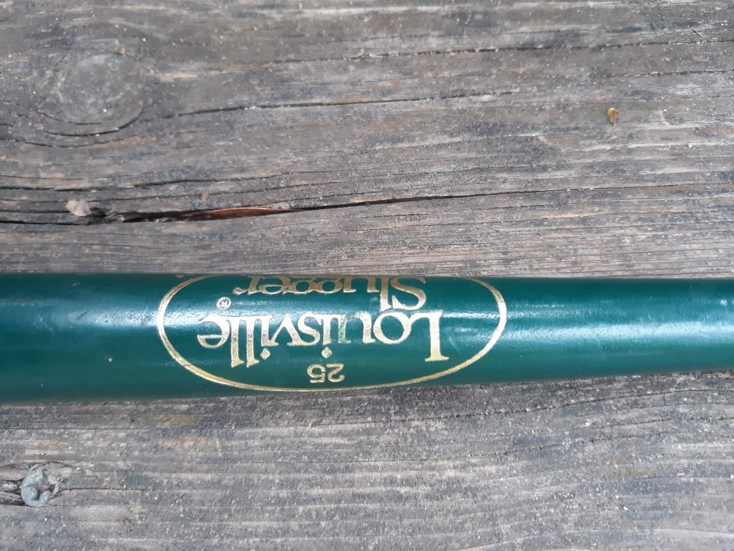 Vintage south bend silver hawks Louisville slugger