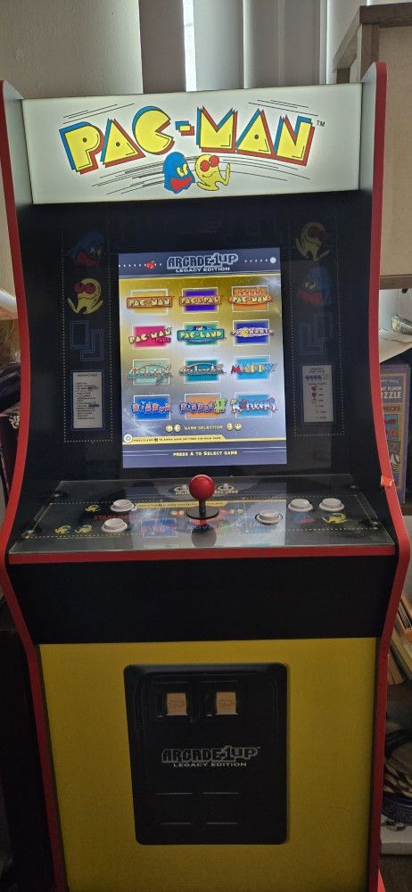 1up Pacman Arcade Game