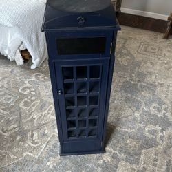 Wood Telephone Booth Cabinet  