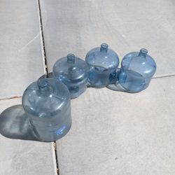 Water Jugs One 5 Gallon 3 2 And 1/2 Gallons