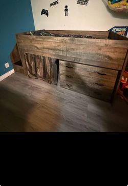 Kids Twins Low Loft Bed