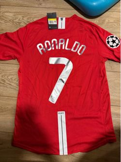 ronaldo retro 2008 final size S/L