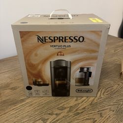 Nespresso Vertuo Plus Coffee & Espresso Machine with Aeroccino 3 Milk Frother - Like New - $130