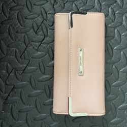 Blush Pink Nine West Clutch Wallet
