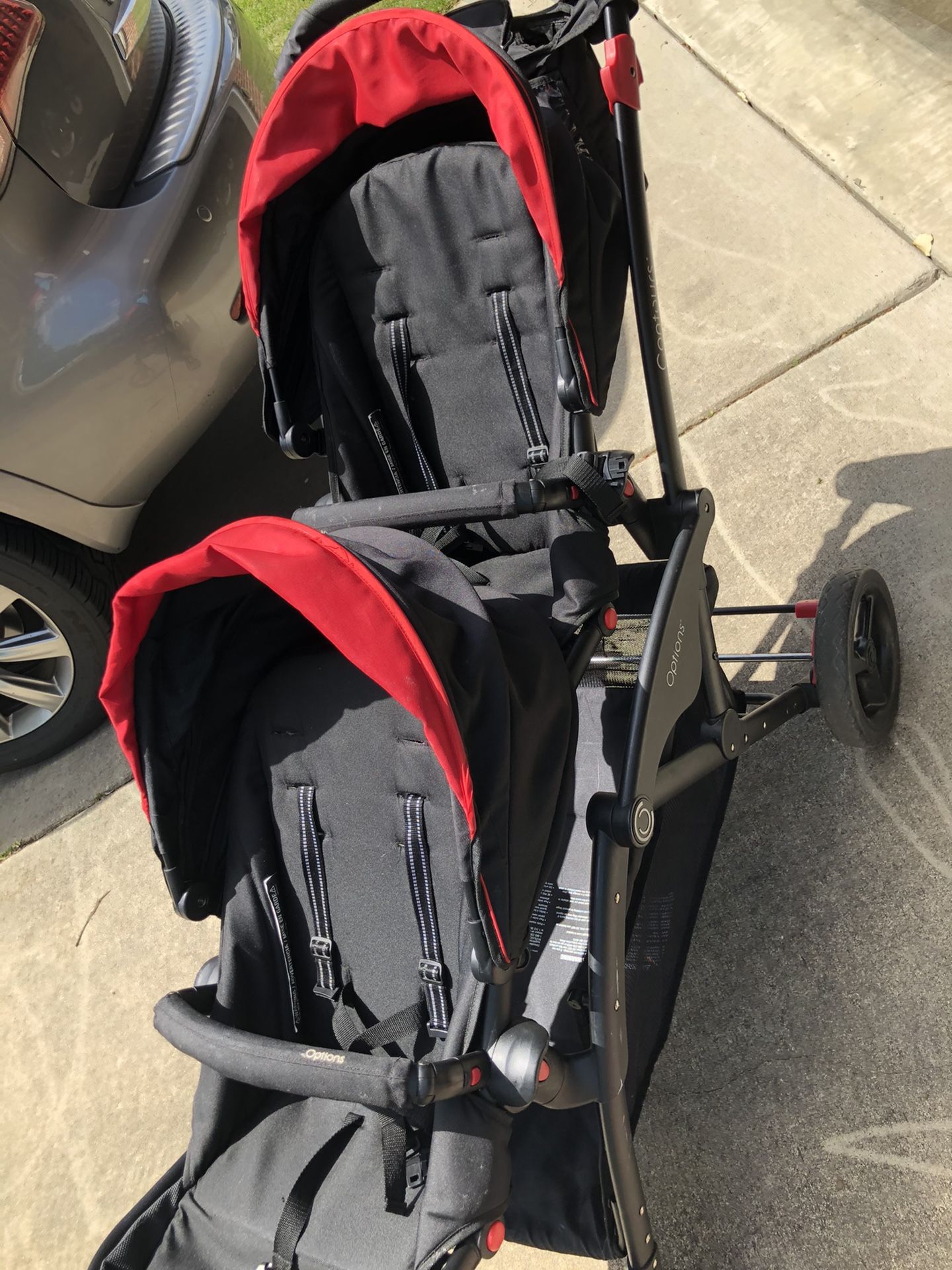 Contours double stroller