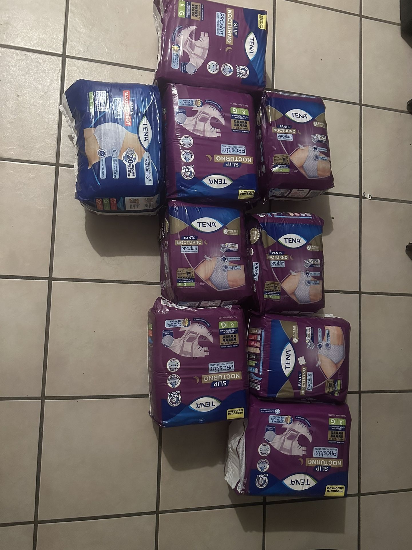 Zapetas (diapers) para adulto