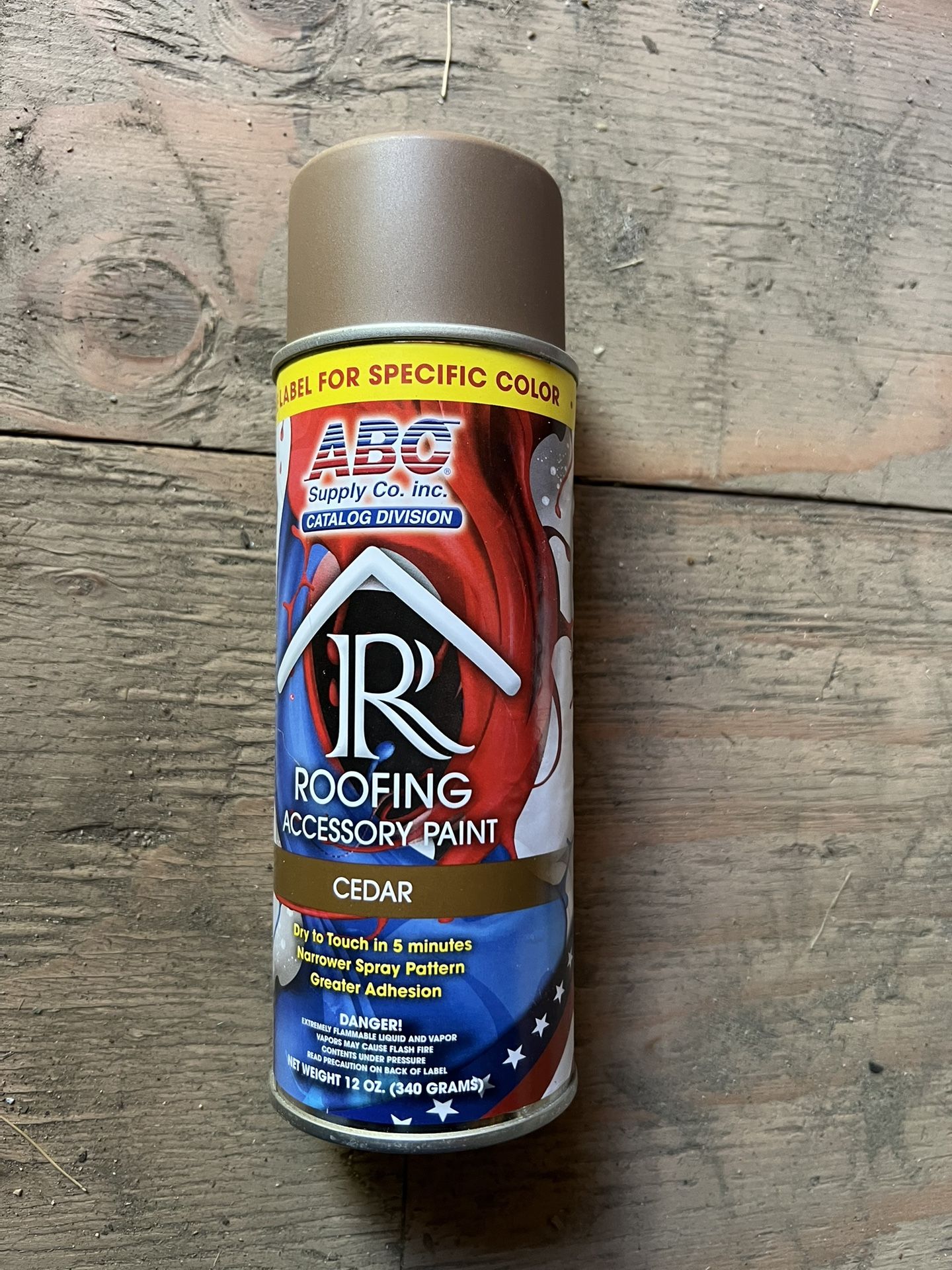 12 oz. Cedar Roof Accessory Aerosol Spray Paint