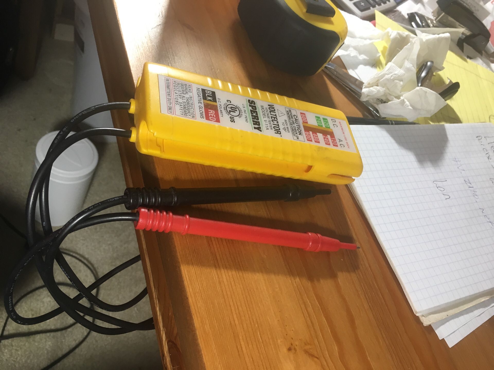 Heavy duty tester for electrical like new