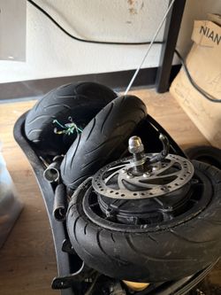 350w Hub Motors With Tire