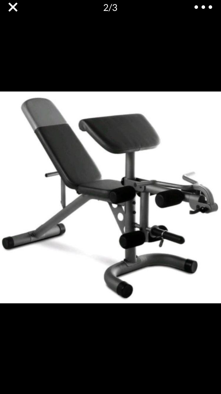 Workout weight bench - NEW