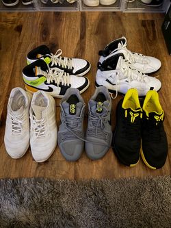 5-Pair Men’s Size 12 Sneaker Lot – $200 OBO