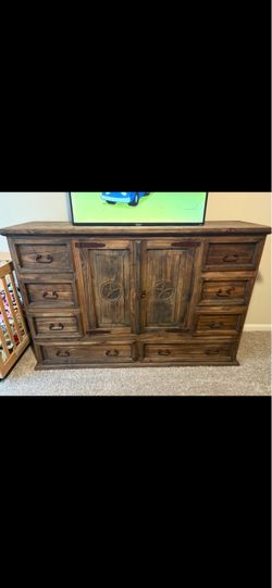 Dresser and two side tables
