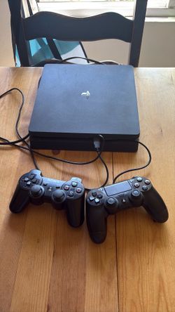 PS4 Slim Playstation 1TB with 3 controllers