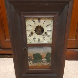 Vintage Gilbert 8-Day Key Wind Clock