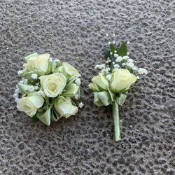 Prom Flower Corsages And Boutonniere