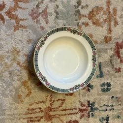 Vintage French “France Déposé” Soup Bowls – Set of 10, Floral Design