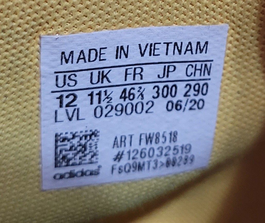 Pre owned Adidas Issue x Crayola Solar Gold/Banana Mania