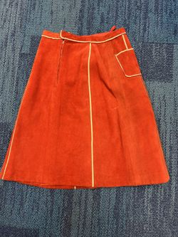 Nice Real Leather Skirt 