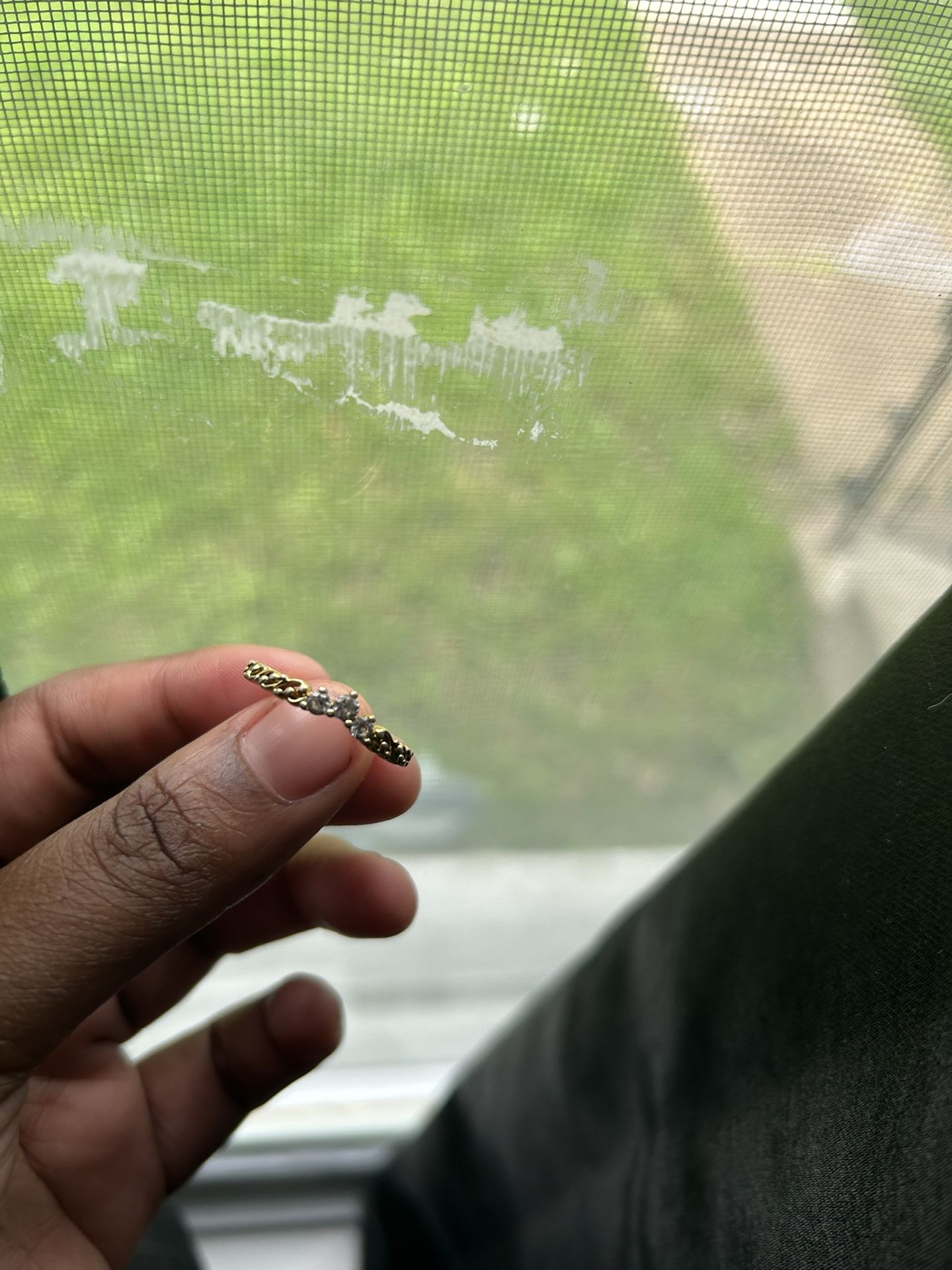 Regal Swirl Tiara Ring