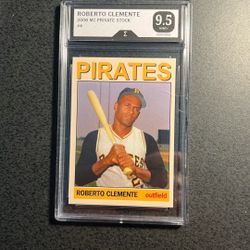 Roberto Clemente  ‘60 Season Card-Graded 9.5