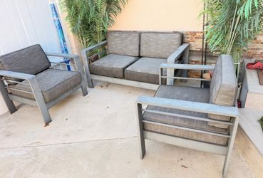 Patio aluminum set