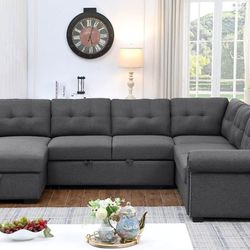 BRAND NEW SECTIONAL SLEEPER COUCH IN ORIGINAL BOX
