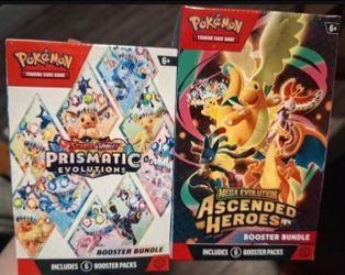 6 Pokemon booster bundles. sealed