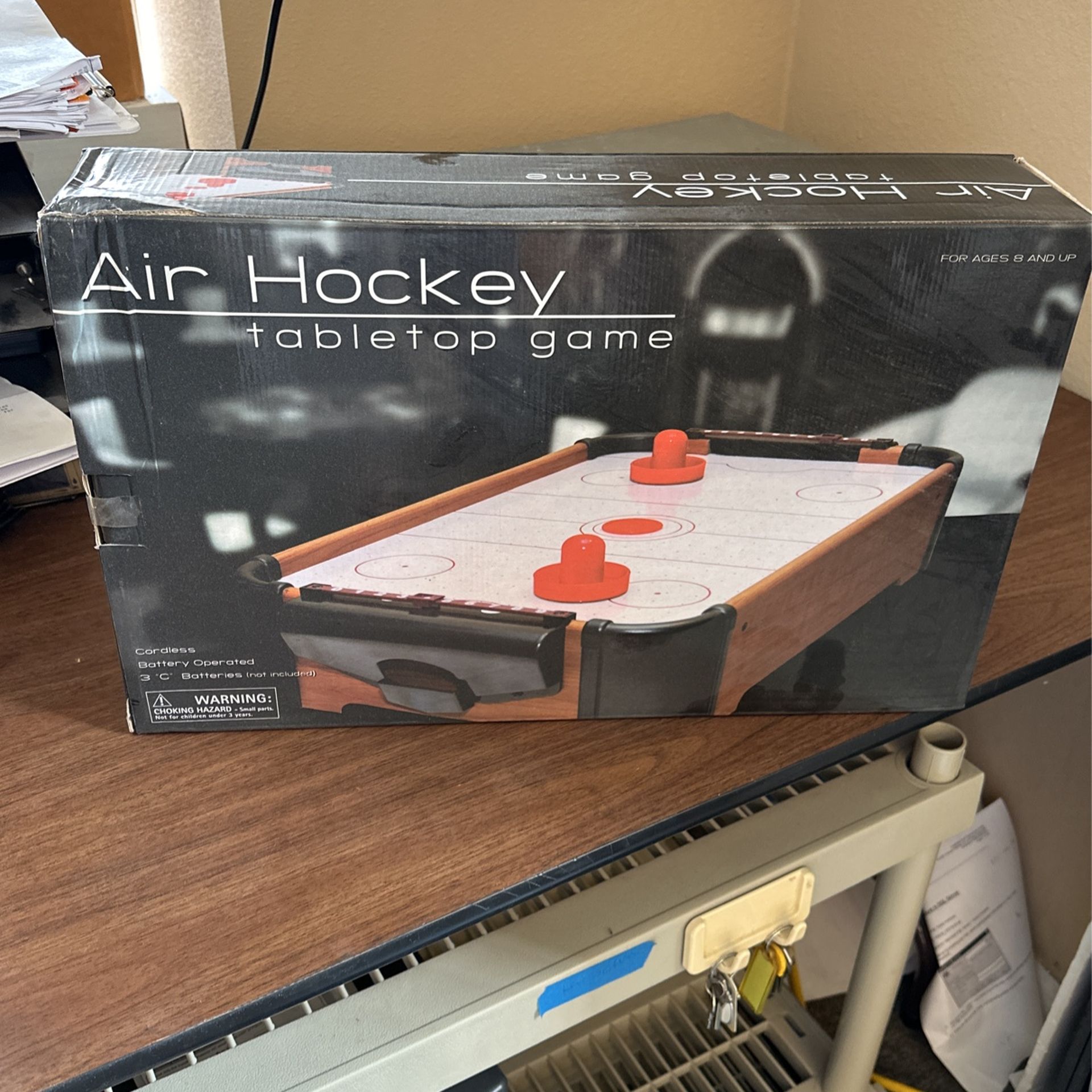 NIB- Mini table top Air Hockey