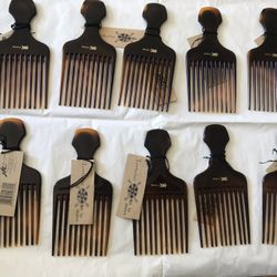 Scalpmastet Tortoise Pick Comb With Handle 