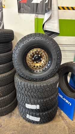 17 inch wheel and tire package