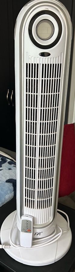 SPT Tower Fan with Remote Control