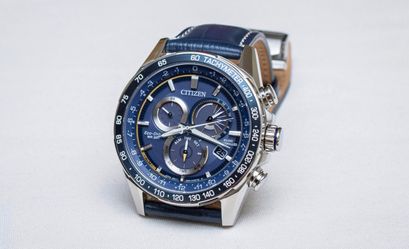 🌊 Citizen Eco-Drive PCAT Chronograph CB5918-02L — Atomic Radio Sync, Perpetual Calendar, Sapphire