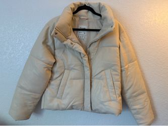 Abercrombie vegan leather size M