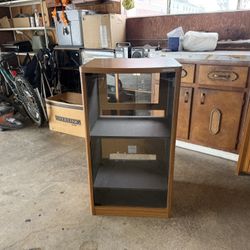 Kenwood Stereo Audio Media Rack Component Cabinet