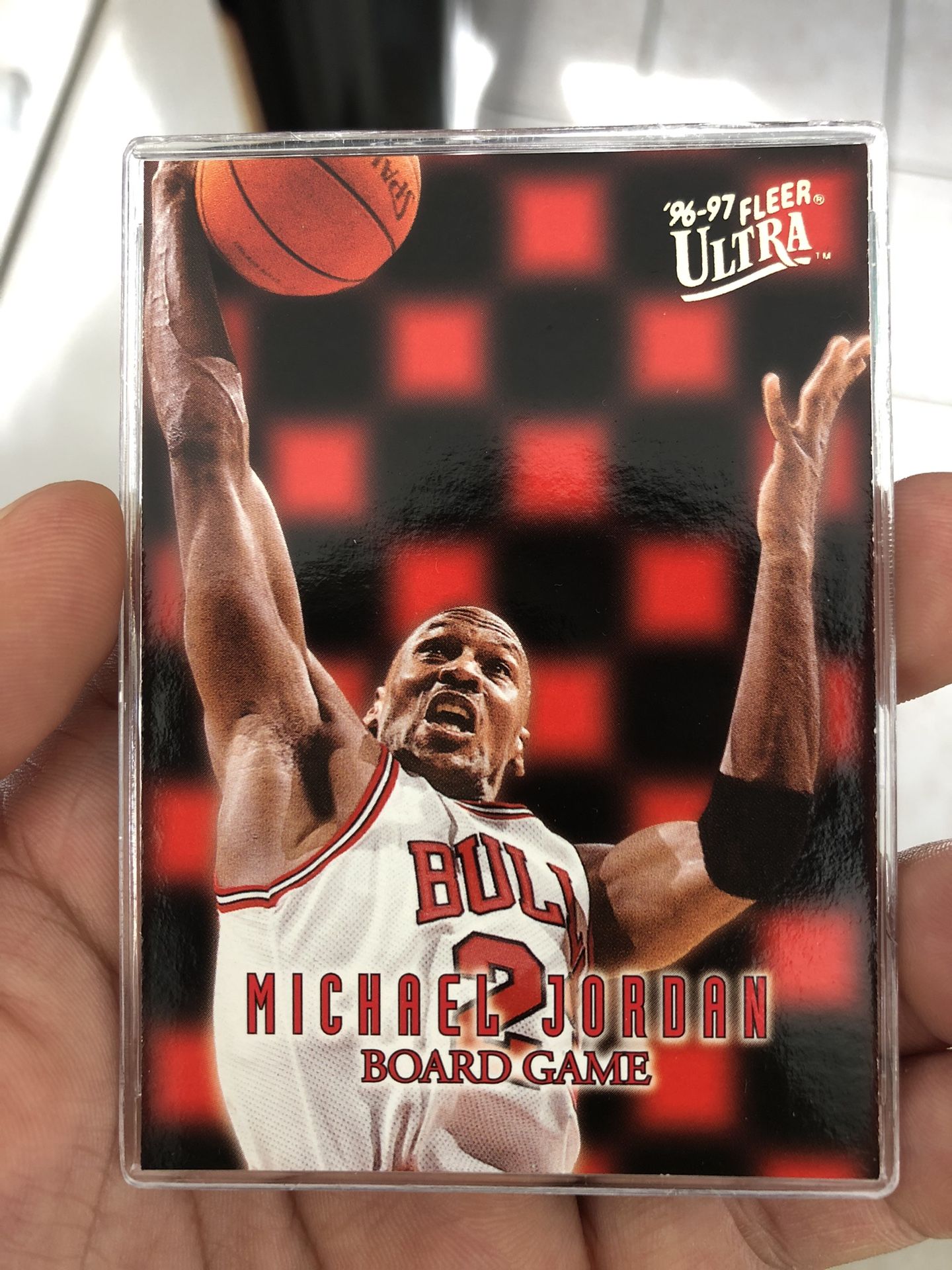 Michael Jordan Fleer Ultra 96-97 Basketball Card