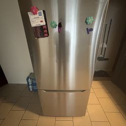 Gently Used Stainless Steel Frig!