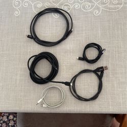iPhone Cables Multiple Lengths 