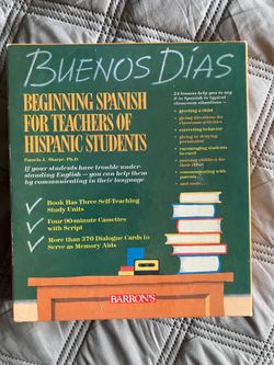 Beginning Spanish for teachers of Hispanic students Barron’s