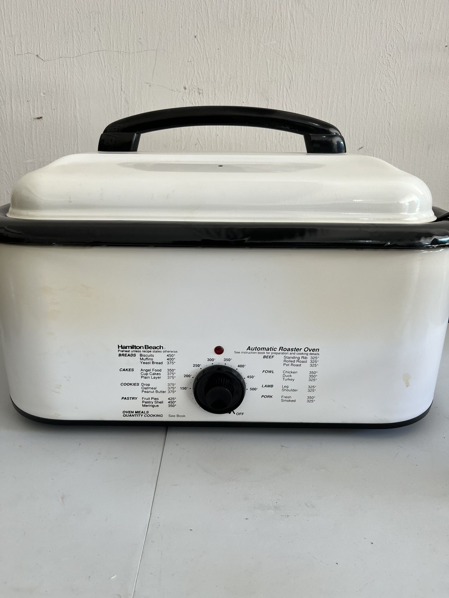 Hamilton Beach Automatic Roaster Oven 18