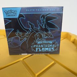 Pokemon TCG Phantasmal Flames ETB