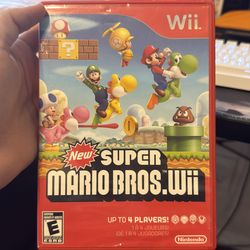 New Super mario bros wii