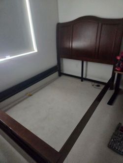 Wooden Queen Bed Frame