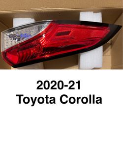 2020-21 Toyota Corolla Tail Light New