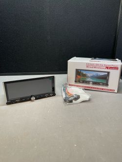 6.9 Inch 1 Din Car Stereo Player Wired/Wireless